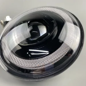 Фара головного світла LED 30W ближній, 40W дальній (реальний показник) ходові вогні, жовтий поворот, перемикання шторкою, червона точка - габарит. 5.75 дюйма